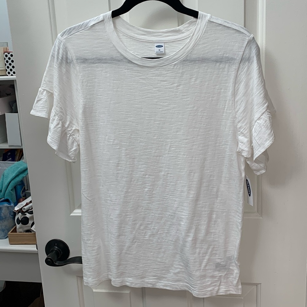 Old navy 100% cotton Ruffle Tee
